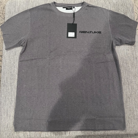RENSUKE HEAT-SENSITIVE COLOR CHANGING SHORT SLEEVE SHIRT IN COTTON JERSEY